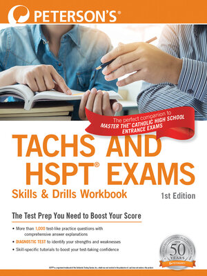 cover image of Peterson's TACHS and HSPT Exams Skills & Drills Workbook